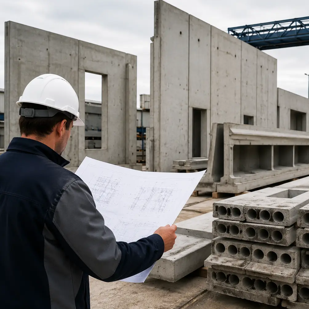 Precast concrete engineering